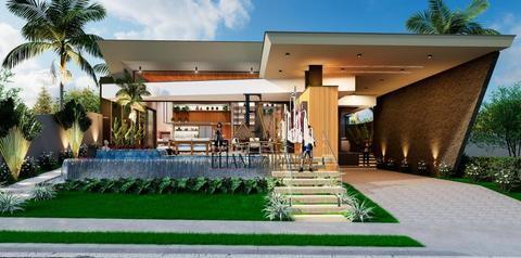 Casa à venda em Porto Rico, com 5 suítes, 6 banheiros, piscina, churrasqueira, adega, mobiliada